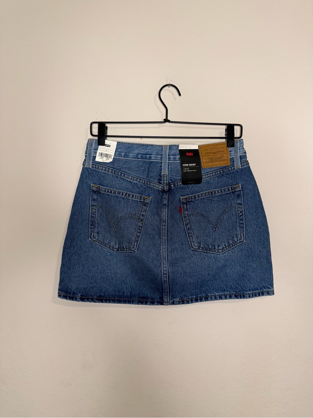Levi’s Vintage Mini Icon Denim Skirt - Picture 2 of 8
